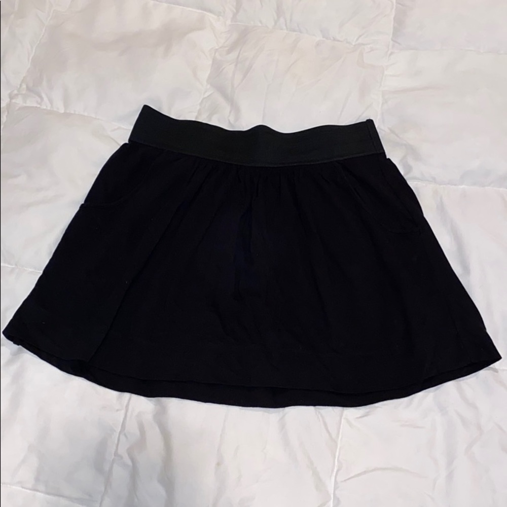 Black Skater Skirt WITH POCKETS!